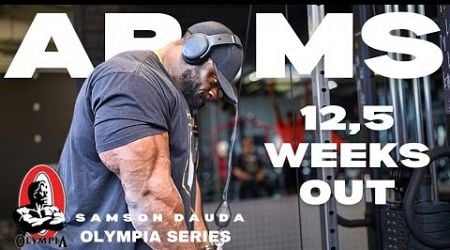 Mr Olympia 2024 series | Arms workout 12,5 weeks out | Samson Dauda