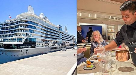This is what food on a new $675-per-day ultra-luxury cruise ship is like, from endless caviar to a sushi buffet