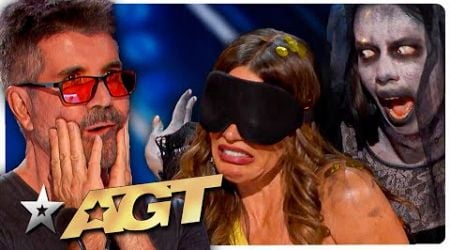 SCARIEST Auditions EVER on America&#39;s Got Talent!