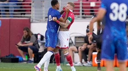 James McClean squares up to Chelsea star after two minutes of fiery pre-season friendly