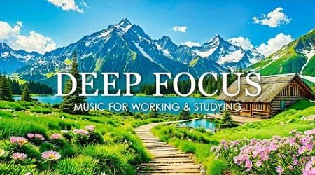 Work Music for Concentration - 12 Hours of Ambient Study Music to Concentrate #4