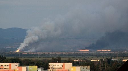 Fireworks Warehouse Complex near Sofia Catches Fire, Two Injured