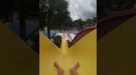 Mini FreeFall Water Slide in Florida #shorts