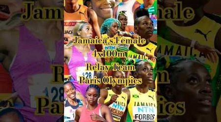 Jamaican Women&#39;s 4x100m Relay Dream Team #paris2024 #paris2024olympics #trackandfield #relay #4x100m