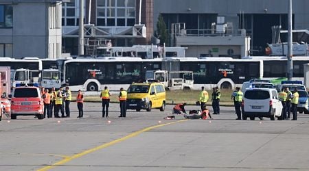Climate activists protest in European airports, disturbing flights