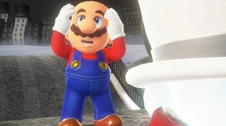 What if Mario has a Bald in Super Mario Odyssey? (4K)