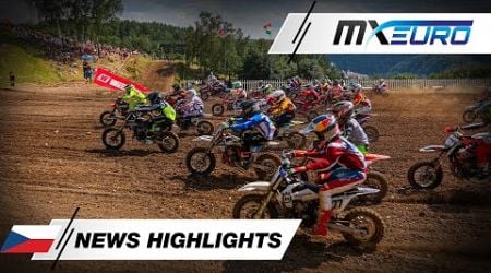 News Highlights | EMX 65 Race 2 | MXGP of Czech Republic 2024 #MXGP #Motocross
