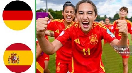 Germany vs Spain | Highlights | U19 Women&#39;s European Championship 21-07-2024