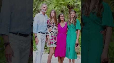 Letizia, The Queen of Spain, The Queen of Spain Letizia with King Felipe, family #shorts #spain