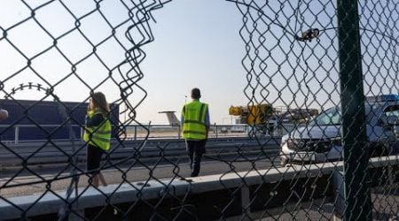 Blockade-Aktion: Klimaprotest legt Frankfurter Flughafen zeitweise lahm