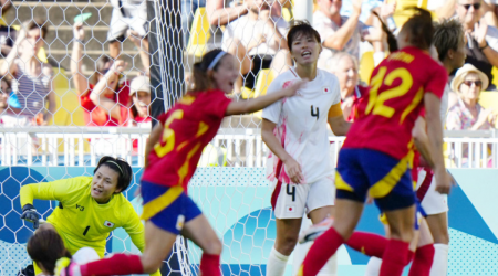 Olympics: Japan fall to Spain in Paris women's football opener