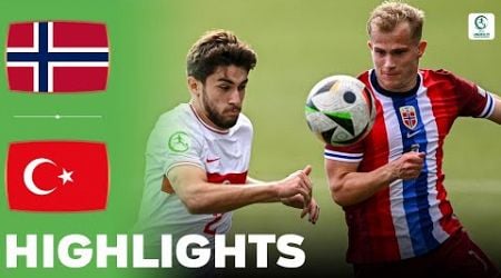 Turkey vs Norway | Highlights &amp; Penalty Shootout | U19 European Championship Play-Off 25-07-2024