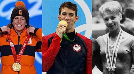 The Olympians with the most medals in history