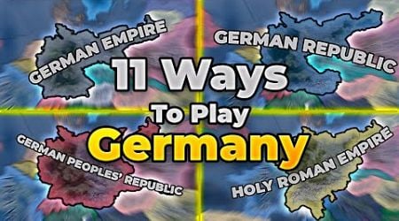 Every Way To Play Germany In Hearts of Iron 4