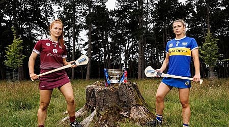 What time and TV channel is Tipperary v Galway in the Camogie semi-final clash today?