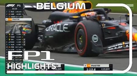 FP1 Highlights,July 26 2024 | 2024 Belgium Grand Prix