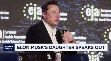 Elon Musk&#39;s daughter speaks out against the controversial Tesla CEO