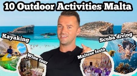 Top 10 Outdoor Activities to do in Malta