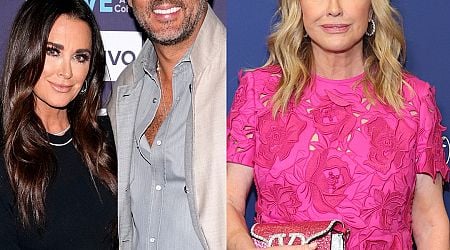 Kathy Hilton Reacts to Kyle Richards' Ex Mauricio Kissing New Woman