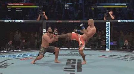 EA SPORTS UFC 5 Cerrone combo KO