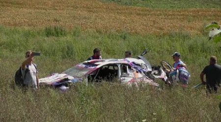 WRC Tet Rally Latvia 2024 Crash, Rally2 Mistake, Moments