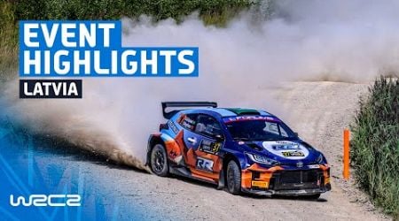WRC2 Event Highlights | WRC Tet Rally Latvia 2024