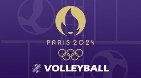 Volleyball Paris 2024 Olympics Japan vs Germany , Italy vs Brazil