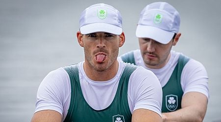 Ireland's rowers hold their own Olympics Opening Ceremony parade before early success
