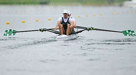 Ireland's Philip Doyle and Daire Lynch cruise into rowing semi-finals in style