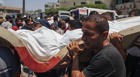 Wave of Israeli air strikes kills at least 50 people in Gaza