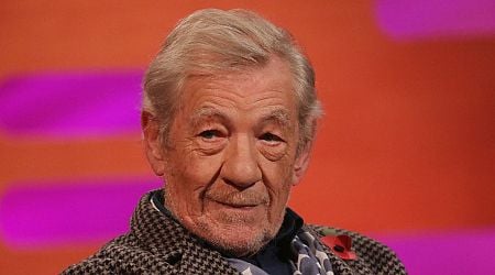 Sir Ian McKellen shares message as he watches final day of theatre play after horror fall