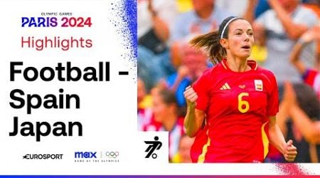 Spain 2-1 Japan - Women&#39;s Group C Football | Paris Olympics 2024