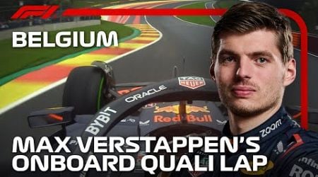 Max Verstappen&#39;s Qualifying Lap | 2024 Belgian Grand Prix | Pirelli