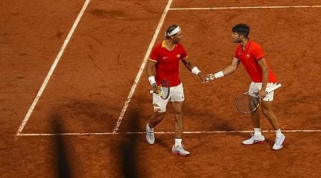 Rafael Nadal and Carlos Alcaraz start the Paris Olympics with a doubles victory