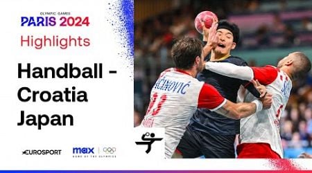 Croatia 30-29 Japan - Group A Men&#39;s Handball Highlights | Paris Olympics 2024 | #Paris2024