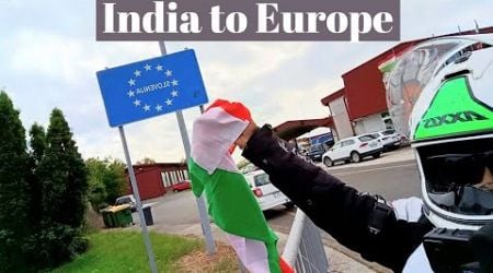 Female Indian Rider Longest Ride in Europe from Croatia - Slovenia- Hungary - Austria