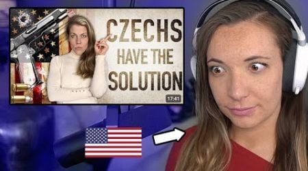 Gun laws in Czech Republic vs. US | American Reacts