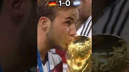 The FIFA World Cup Final! Germany vs Argentina