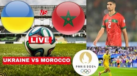 Ukraine vs Morocco 2-1 Live Stream Olympics Games 2024 Football Match Score Highlights Vivo Direct