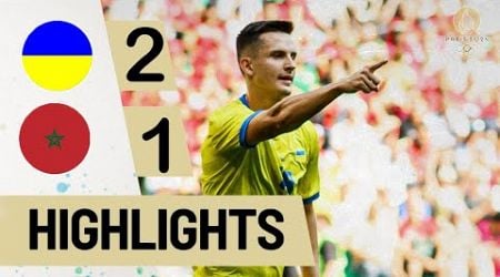 Ukraine vs Morocco 2-1 HIGHLIGHTS | Paris 2024 Olympics Men&#39;s Football
