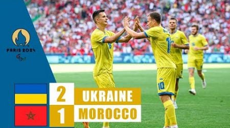 Dmytro Kryskiv Goal | Ukraine vs Morocco 2-1 Highlights | Olympics Games 2024