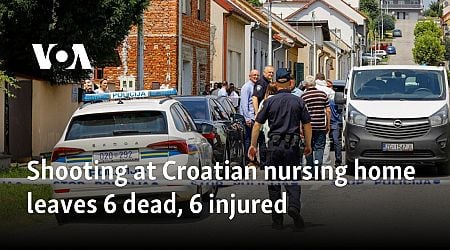 Shooting at Croatian nursing home leaves 6 dead, 6 injured