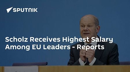 Scholz Receives Highest Salary Among EU Leaders - Reports
