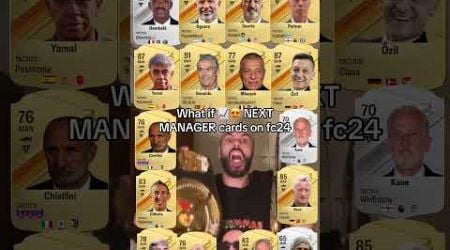 What if next manager cards on eafc24 with Endrick,Palmer and Ronaldo