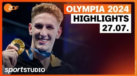 Olympia Highlights 27.07. | Paris 2024 | sportstudio