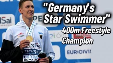&quot;Germany&#39;s Lukas Maertens Shocks the World with Olympic Gold in 400m Freestyle!&quot;