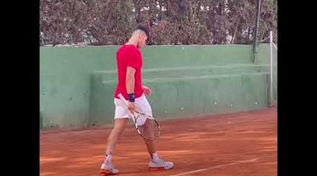 Alcaraz practicing in Spain ahead of the Paris #Olympics #Tennis #carlosalcaraz