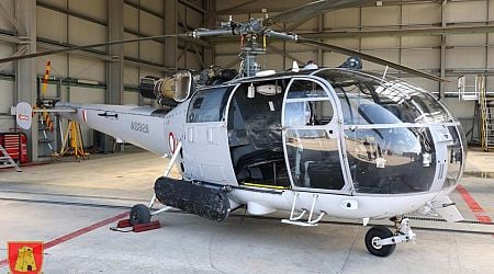 AFM helicopter experiences incident during take-off preparations