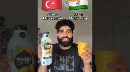 Turkish Mango Lassi vs Indian Mango Lassi