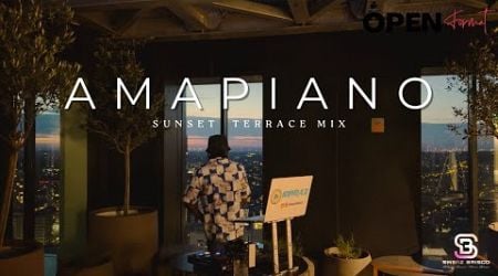 Amapiano Sunset Terrace Mix London, United Kingdom| Uncle Waffles | Mellow &amp; Sleazy | Kabza De Small